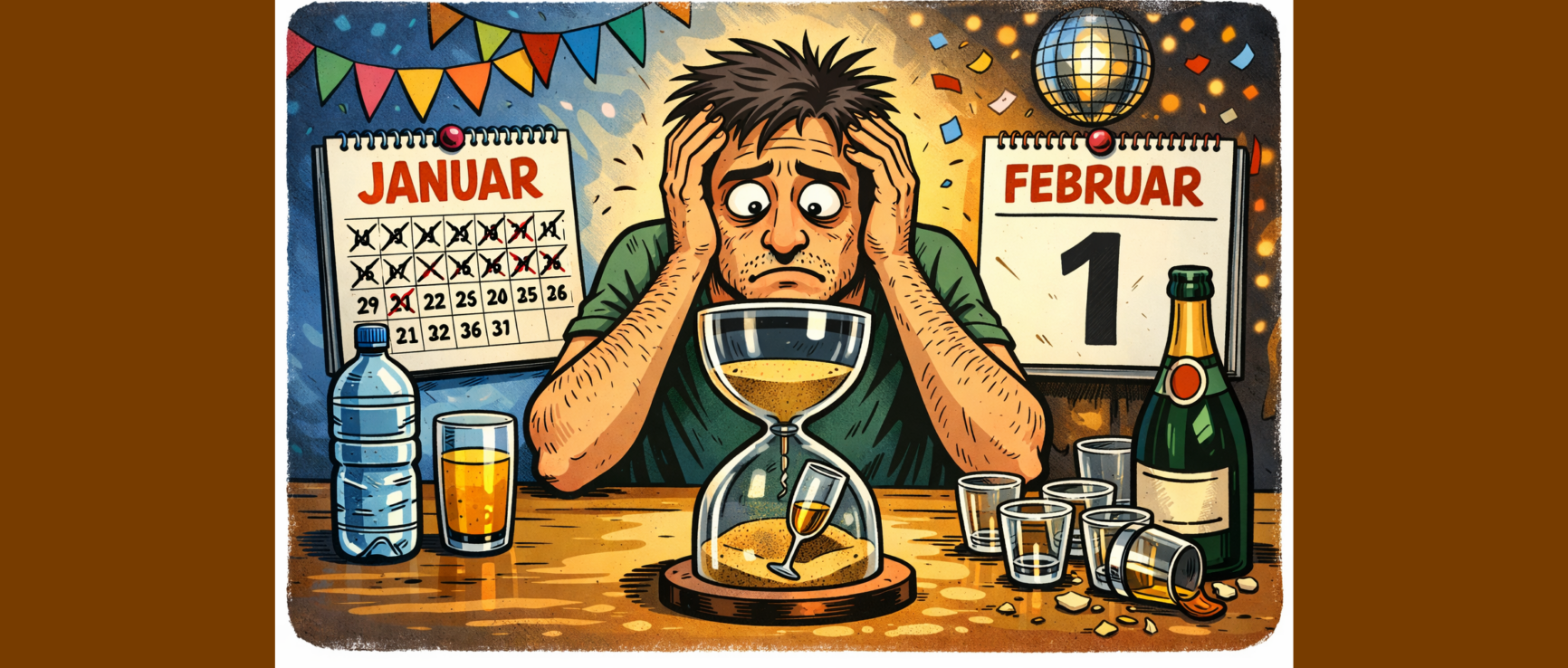 Dry January: 1 Monat Verzicht, 11 Monate Ausrede