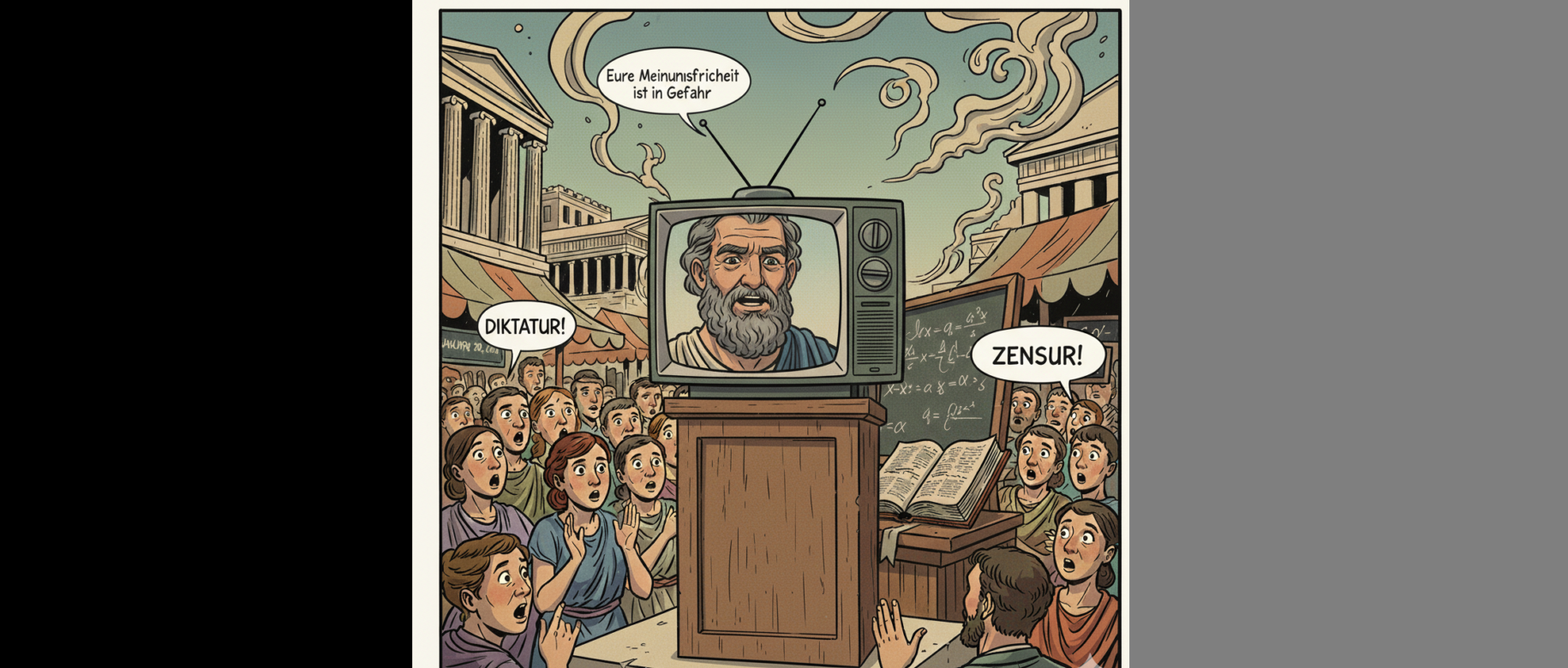 TV-Philosoph sieht Meinungsfreiheit in Gefahr